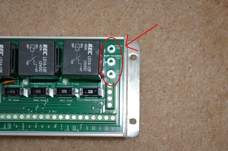 Relay Board power wiring MegaSquirt HybridZ